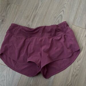 Lululemon Athletica Mauve Athletic Shorts